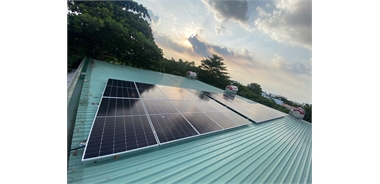 Cung cấp, Thi công hệ điện năng lượng mặt trời mái nhà Solar hoà lưới bám tải 1 pha 10kw Tân Phú