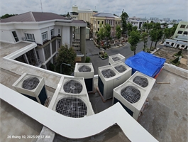 Thi công hệ lạnh văn phòng Hội đồng Nhân dân tỉnh An Giang