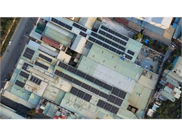 Cung cấp, Thi công hệ điện năng lượng mặt trời nhà xưởng Solar hoà lưới bám tải 3 pha