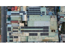 Cung cấp, Thi công hệ điện năng lượng mặt trời nhà xưởng Solar hoà lưới bám tải 3 pha
