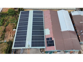 Cung cấp, Thi công hệ điện năng lượng mặt trời nhà xưởng Solar hoà lưới bám tải 3 pha