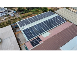 Cung cấp, Thi công hệ điện năng lượng mặt trời nhà xưởng Solar hoà lưới bám tải 3 pha