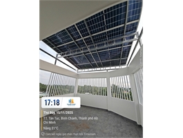 Cung cấp, Thi công hệ điện năng lượng mặt trời mái nhà Solar hybrid lưu trữ 1 pha 10kw